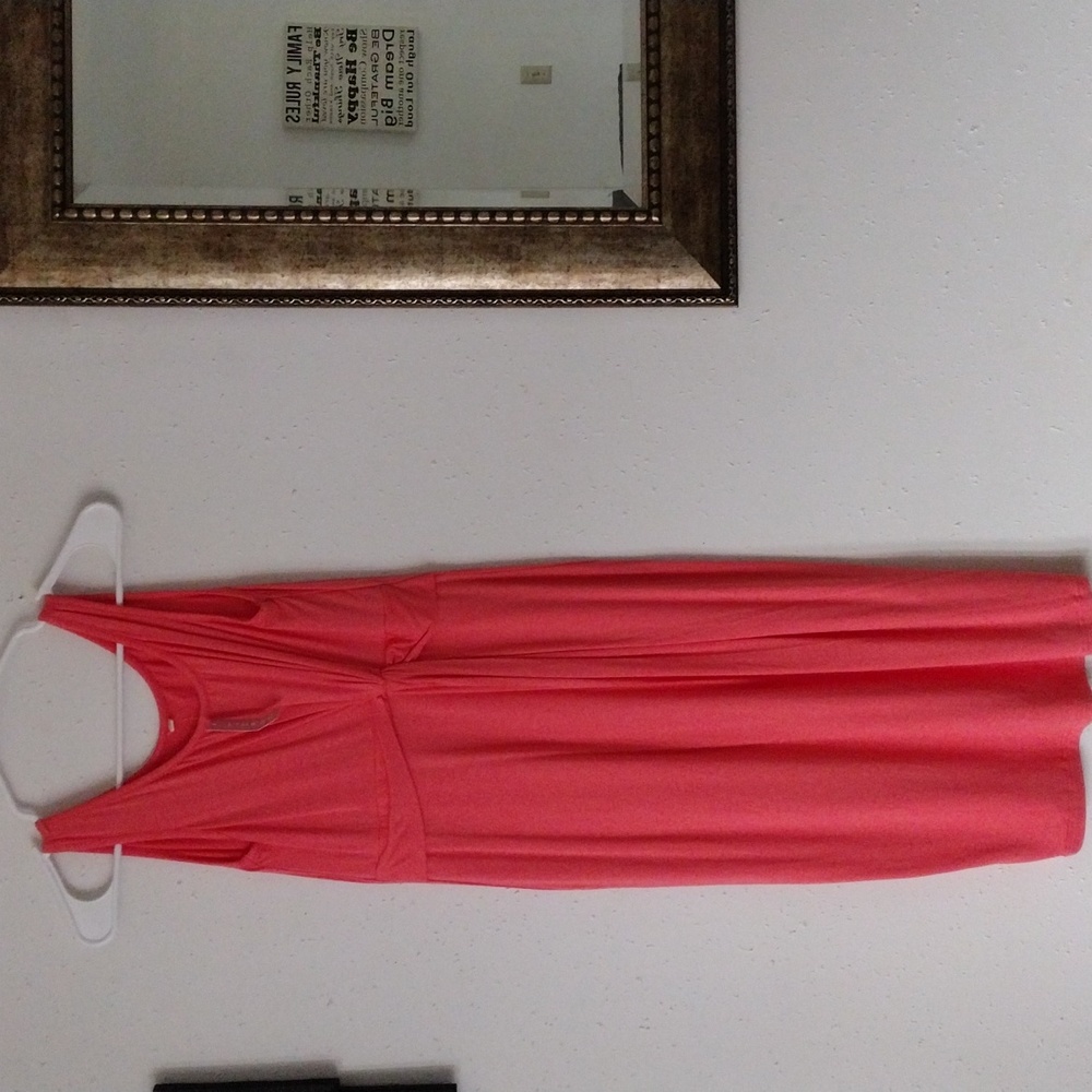 Liu & qu peach dress new with tags